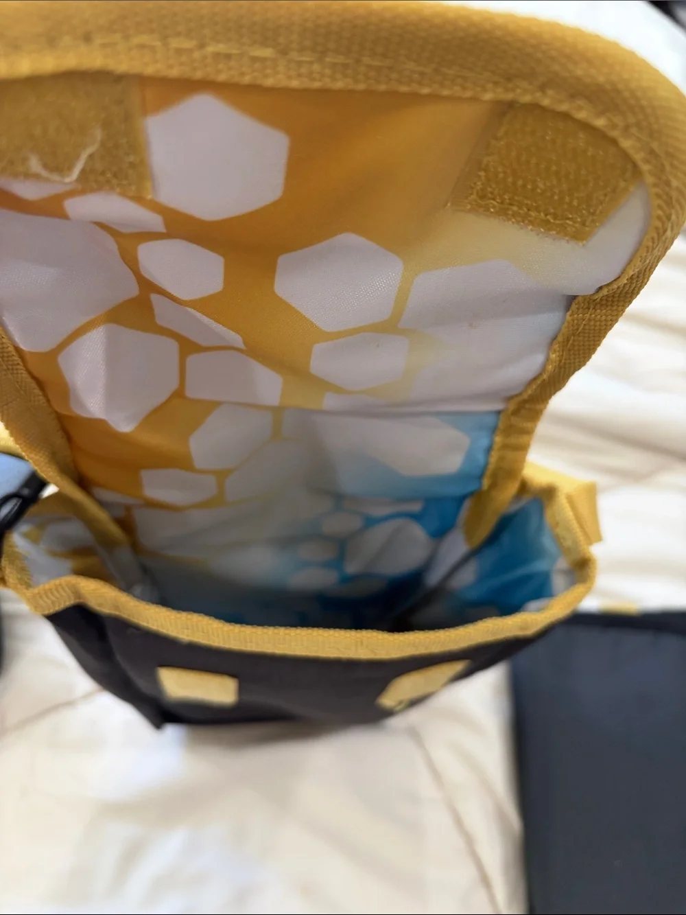 Two Enfamil milk bags/ Accessory Pouch. And a diaper changing pad brand new.